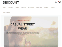 Tablet Screenshot of discountextra.net